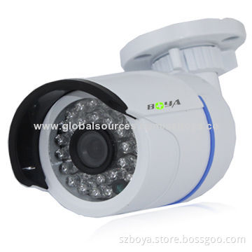 960p 1.3MP PoE P2P Water-resistant Bullet IP Camera with 25m IR
